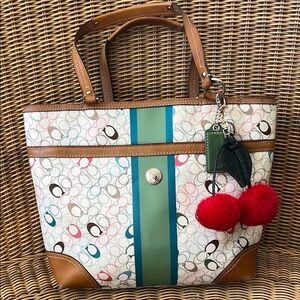 Coach Multicolor Signature Tote